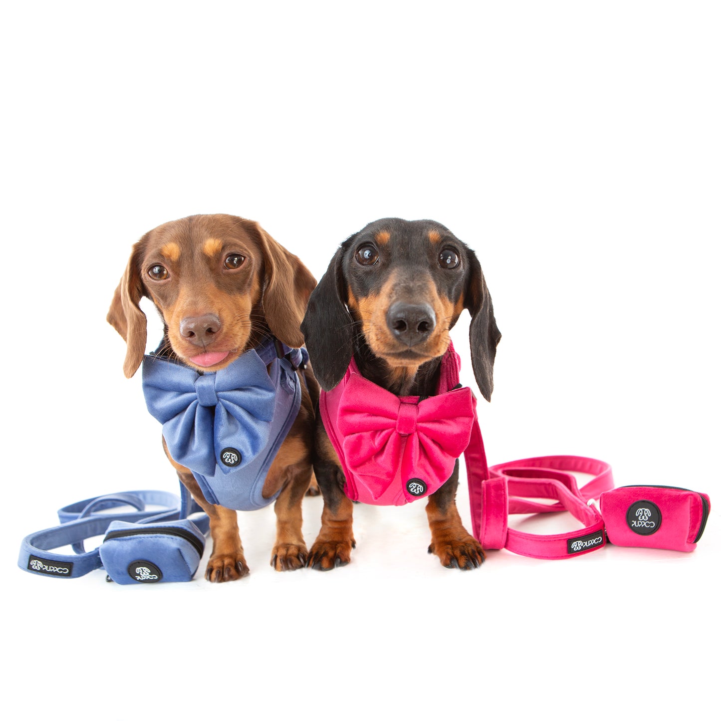 Pink Velvet Harness Bundle