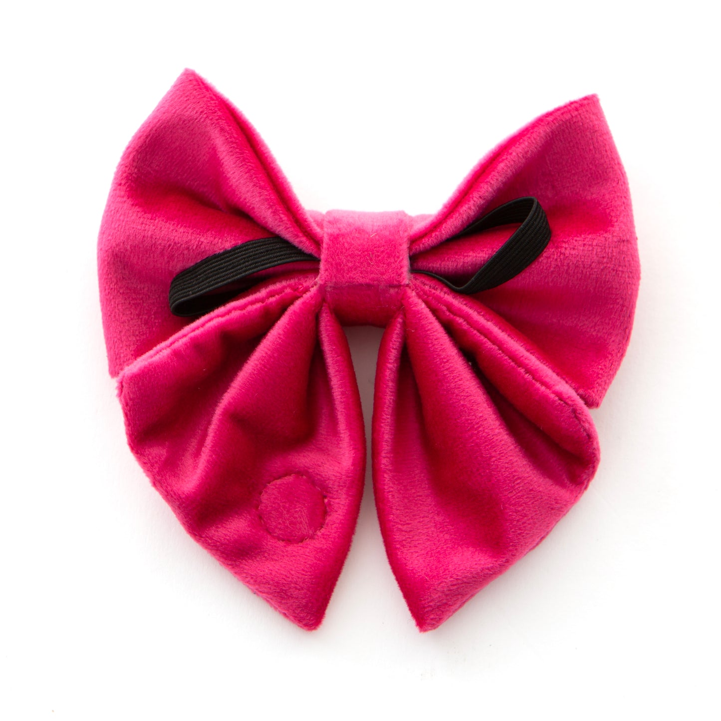 Pink Velvet Sailor Bow