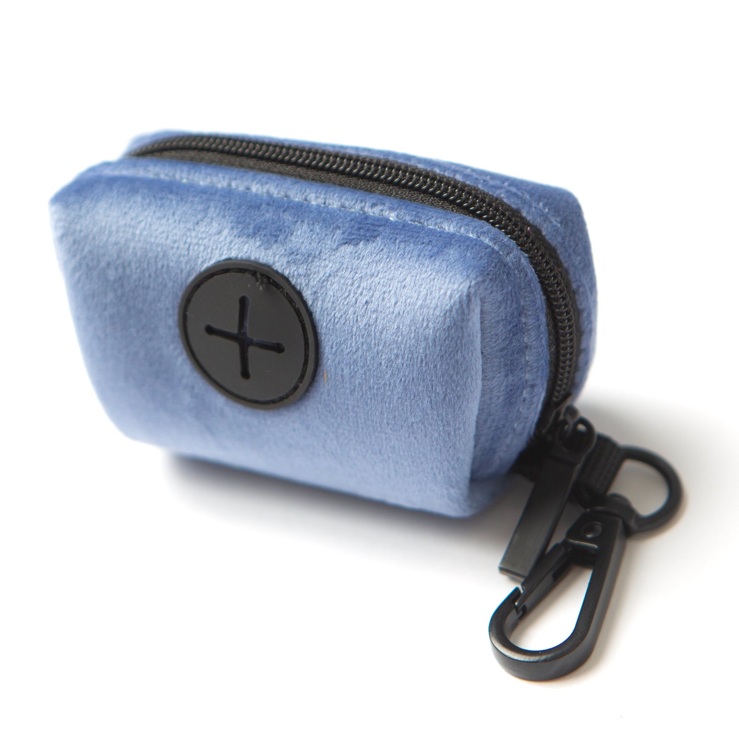 STEEL BLUE Velvet Poop Bag