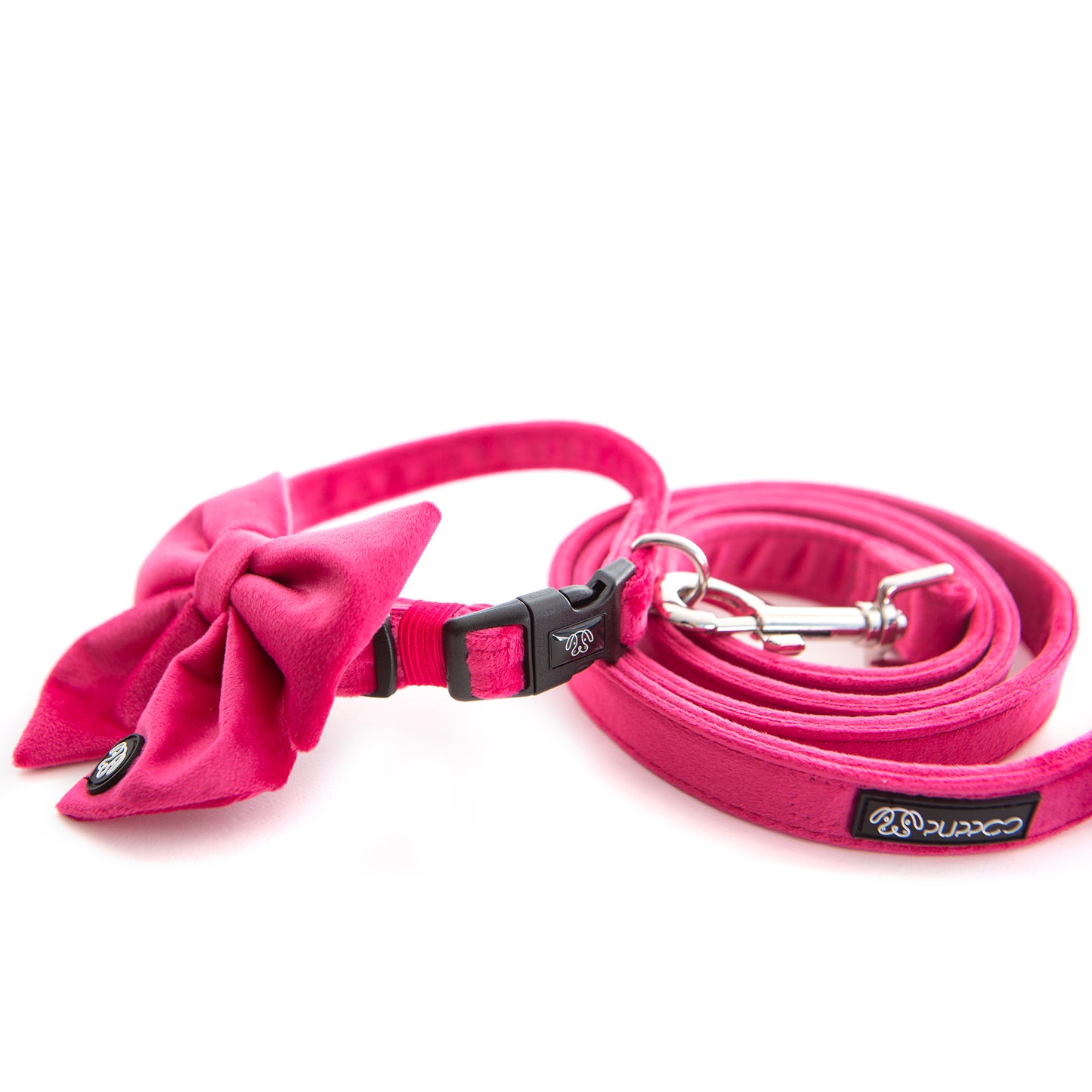 Pink Velvet Sailor Bow