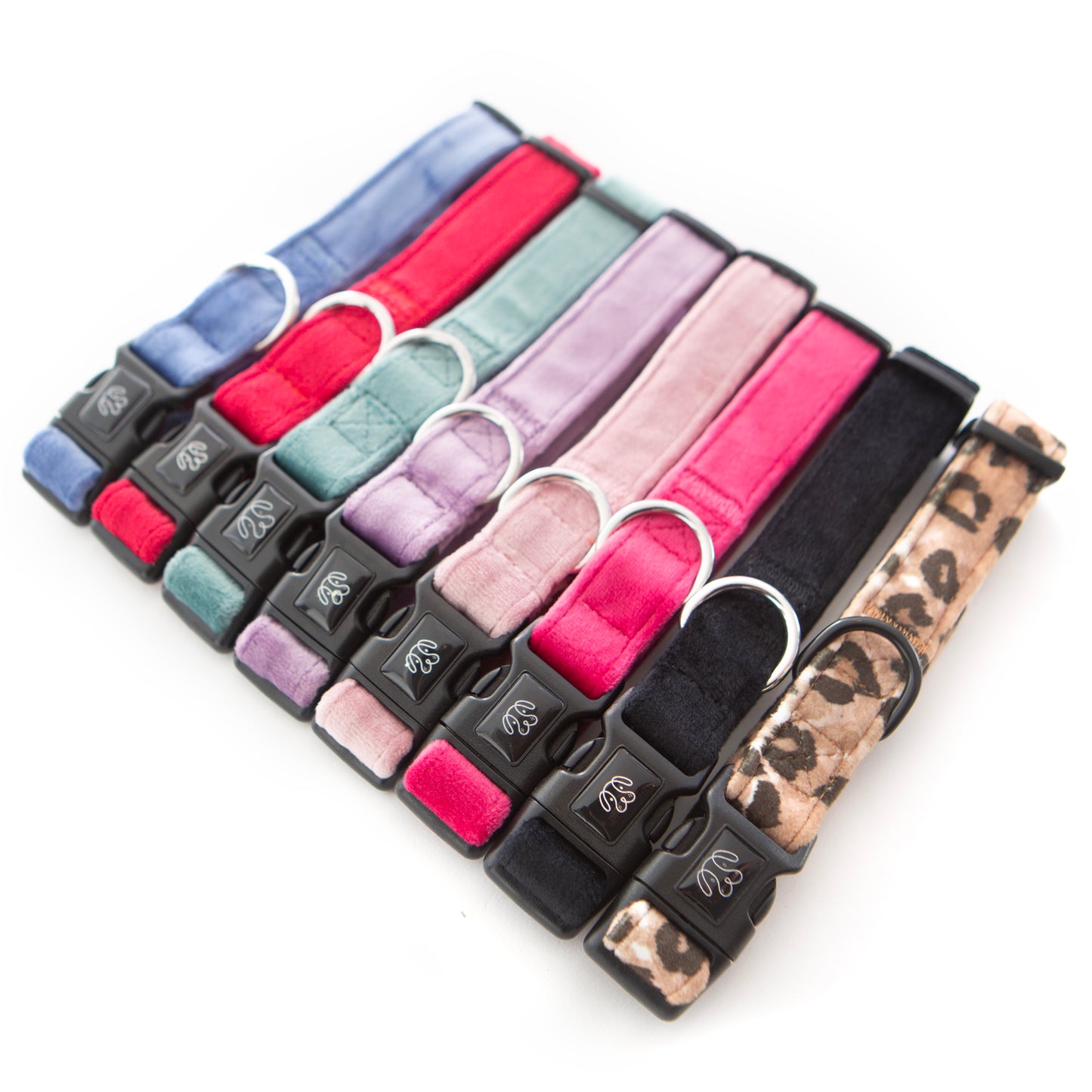 Dusty Pink Velvet Collar