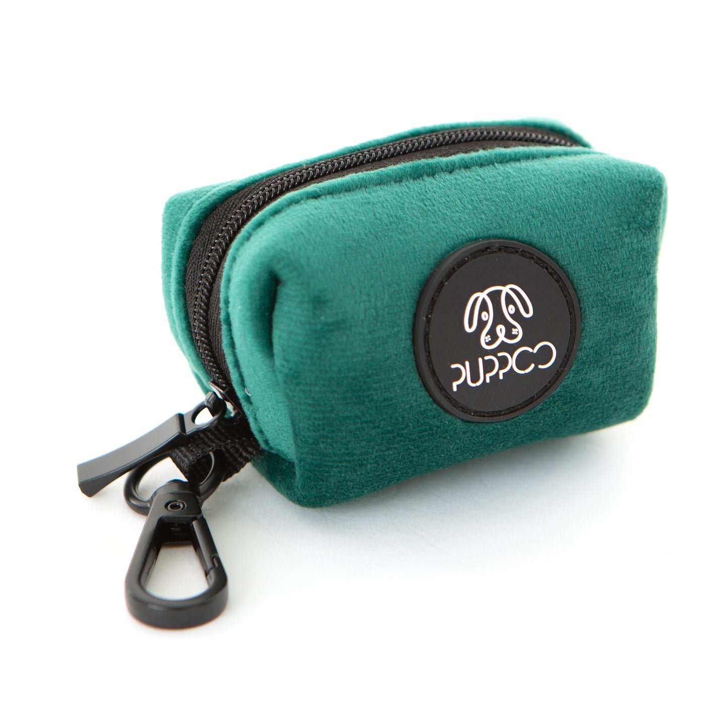 DEEP GREEN Velvet Poop Bag