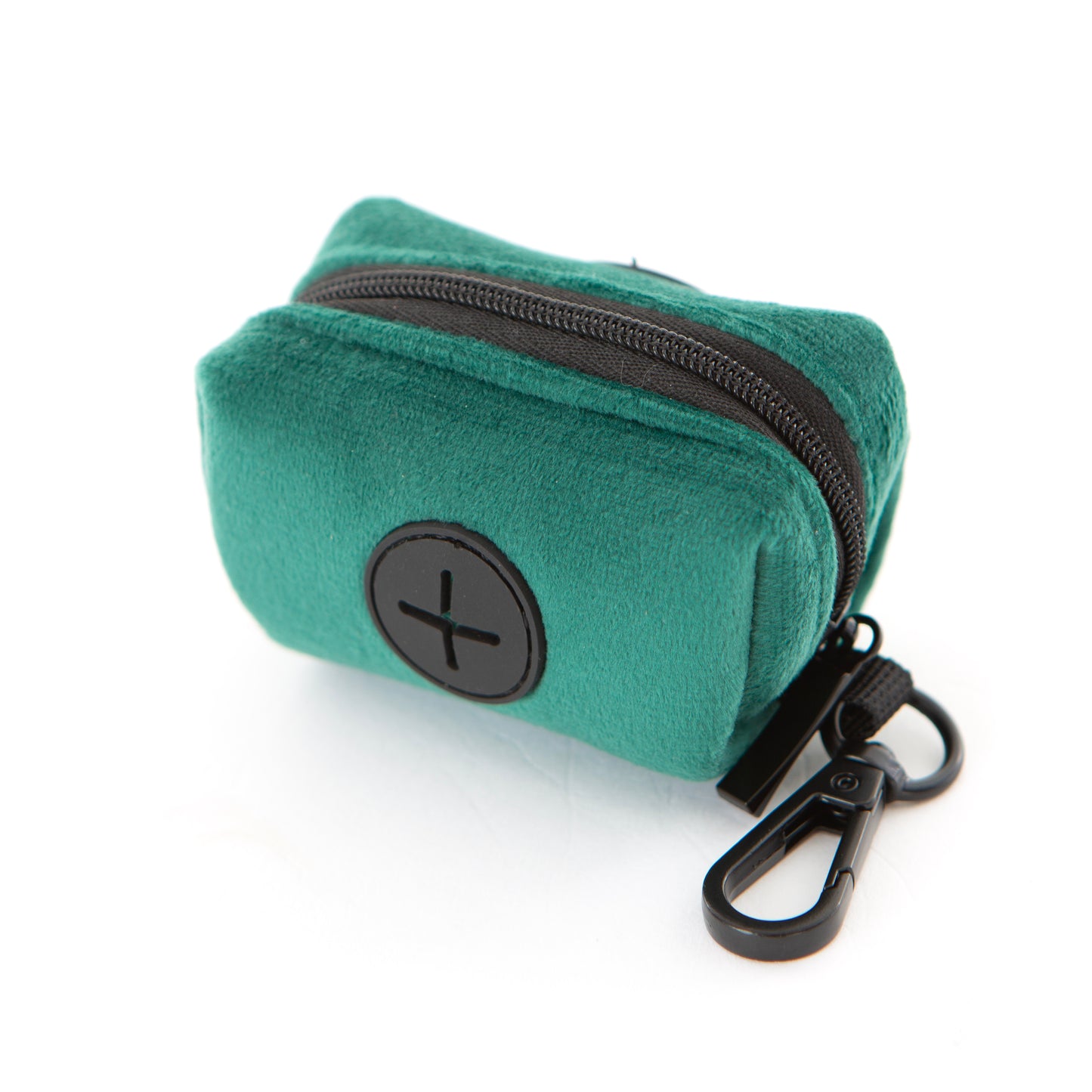 DEEP GREEN Velvet Poop Bag