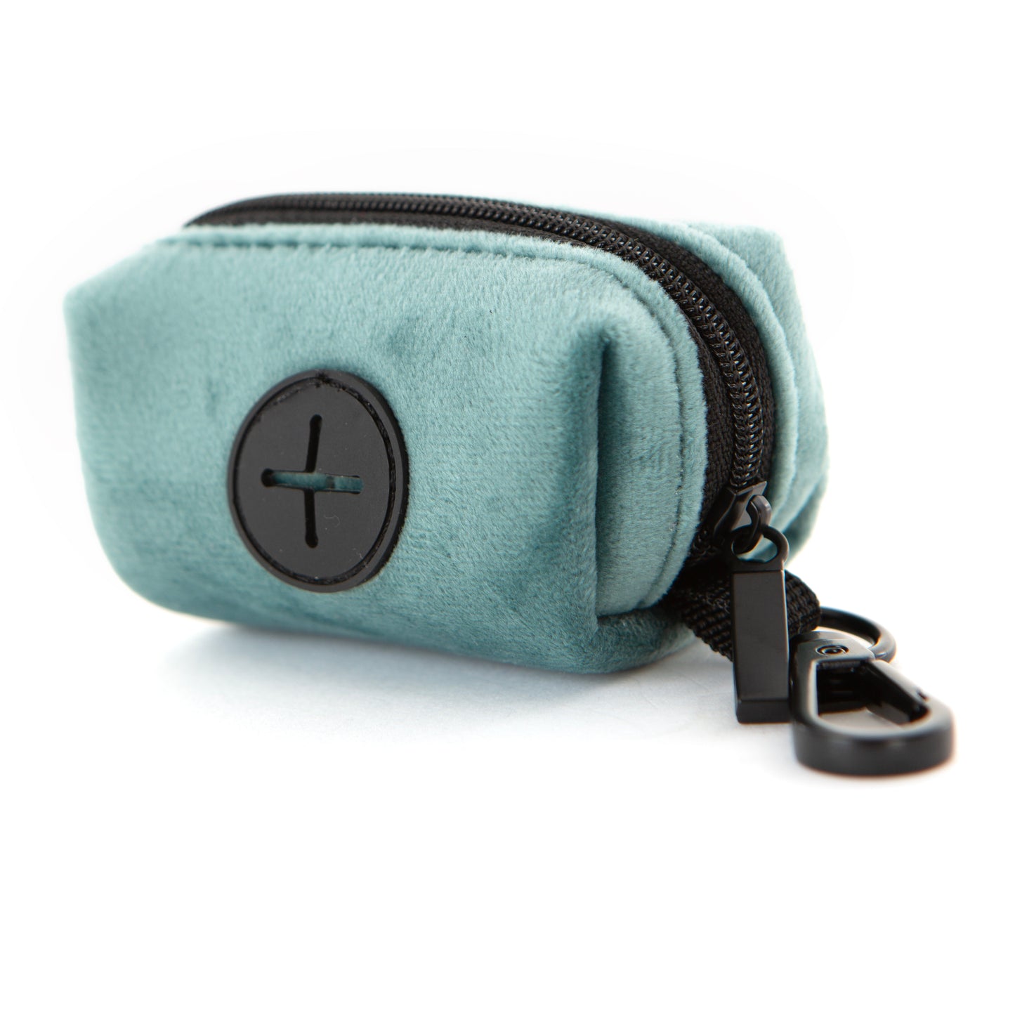 TEAL Velvet Poop Bag