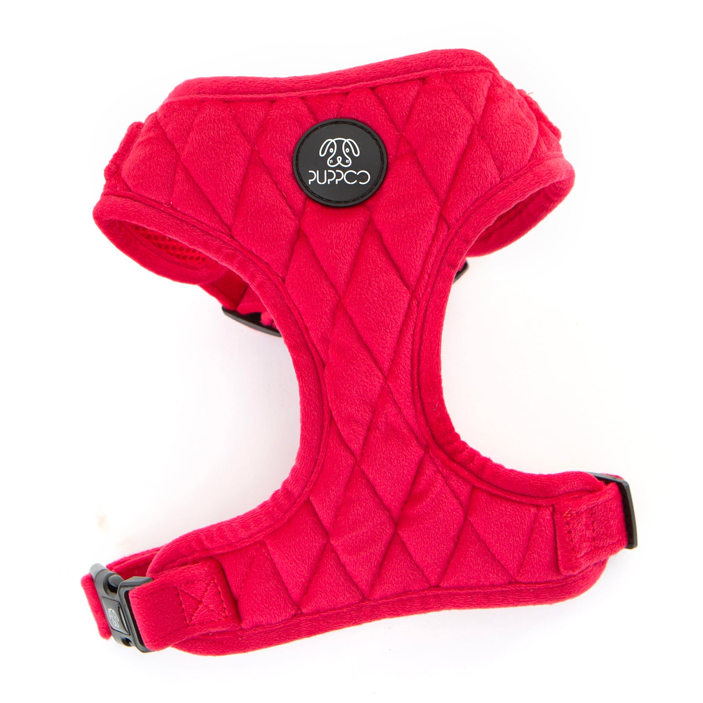 Red Velvet Quilted Harness Bundle