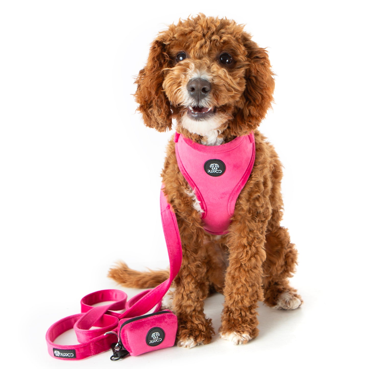 Pink Velvet Harness Bundle