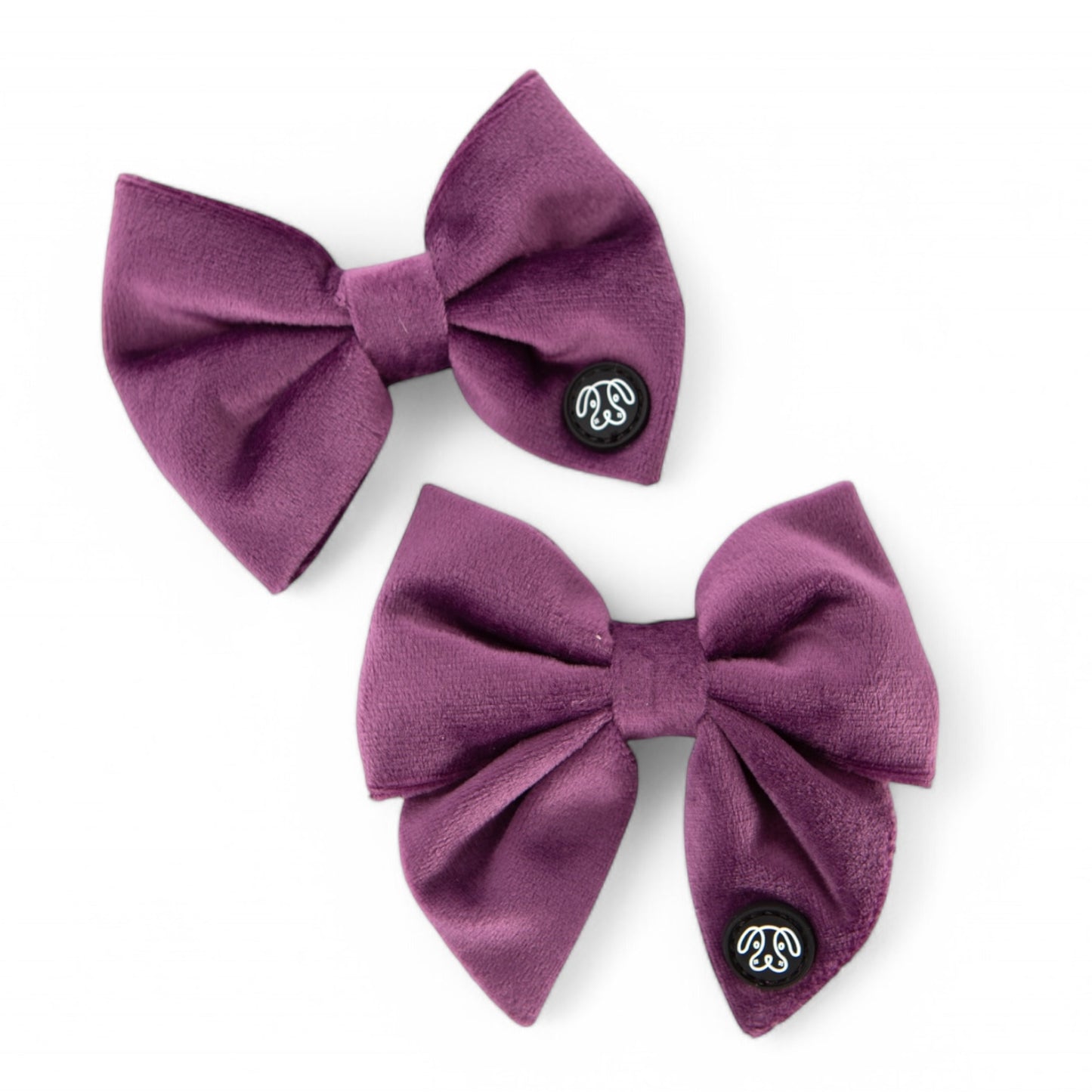 *NEW* Grape Velvet Bow Tie