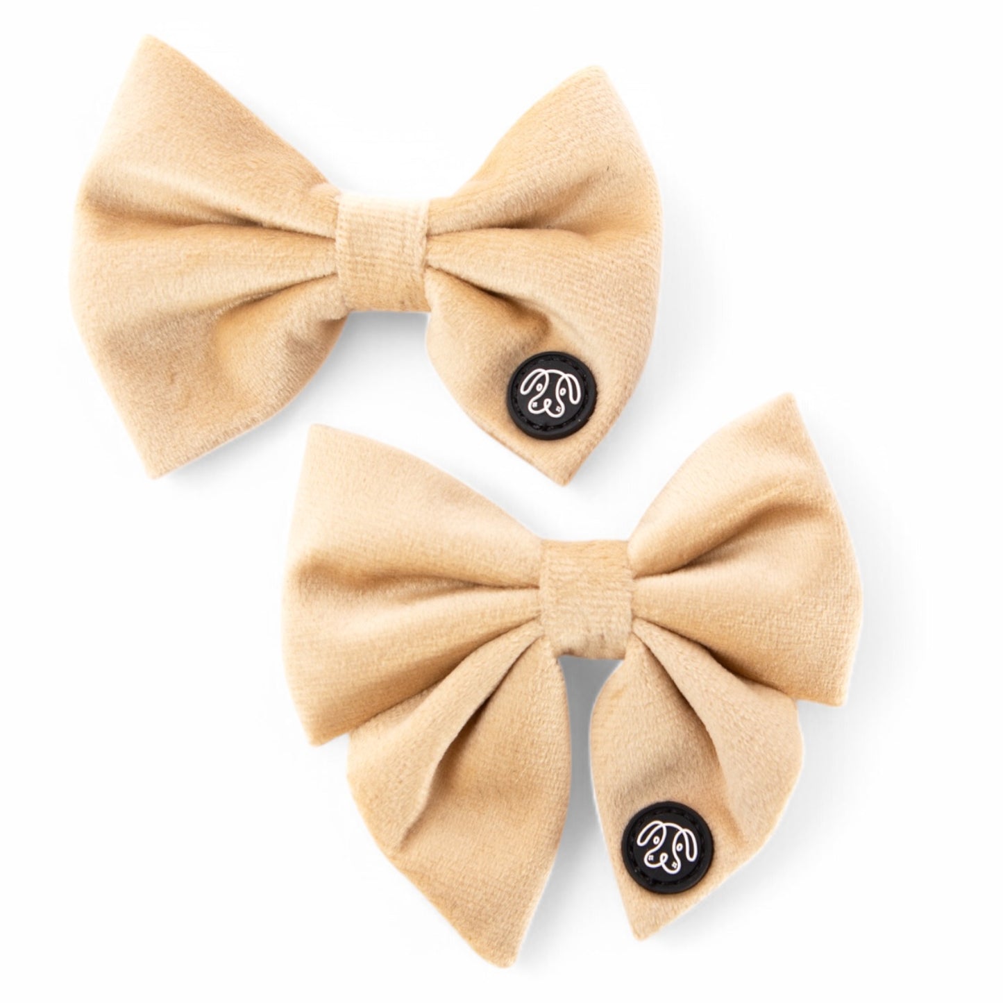 *NEW* Cream Velvet Sailor Bow