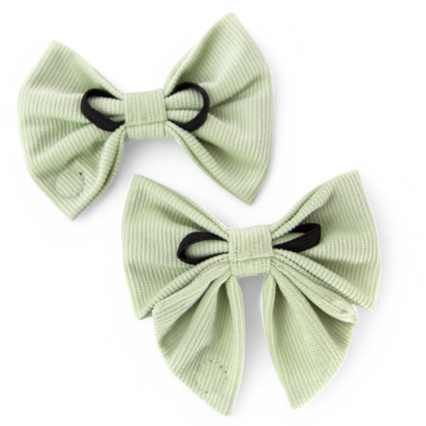 *NEW* Mint Corduroy Bow Tie
