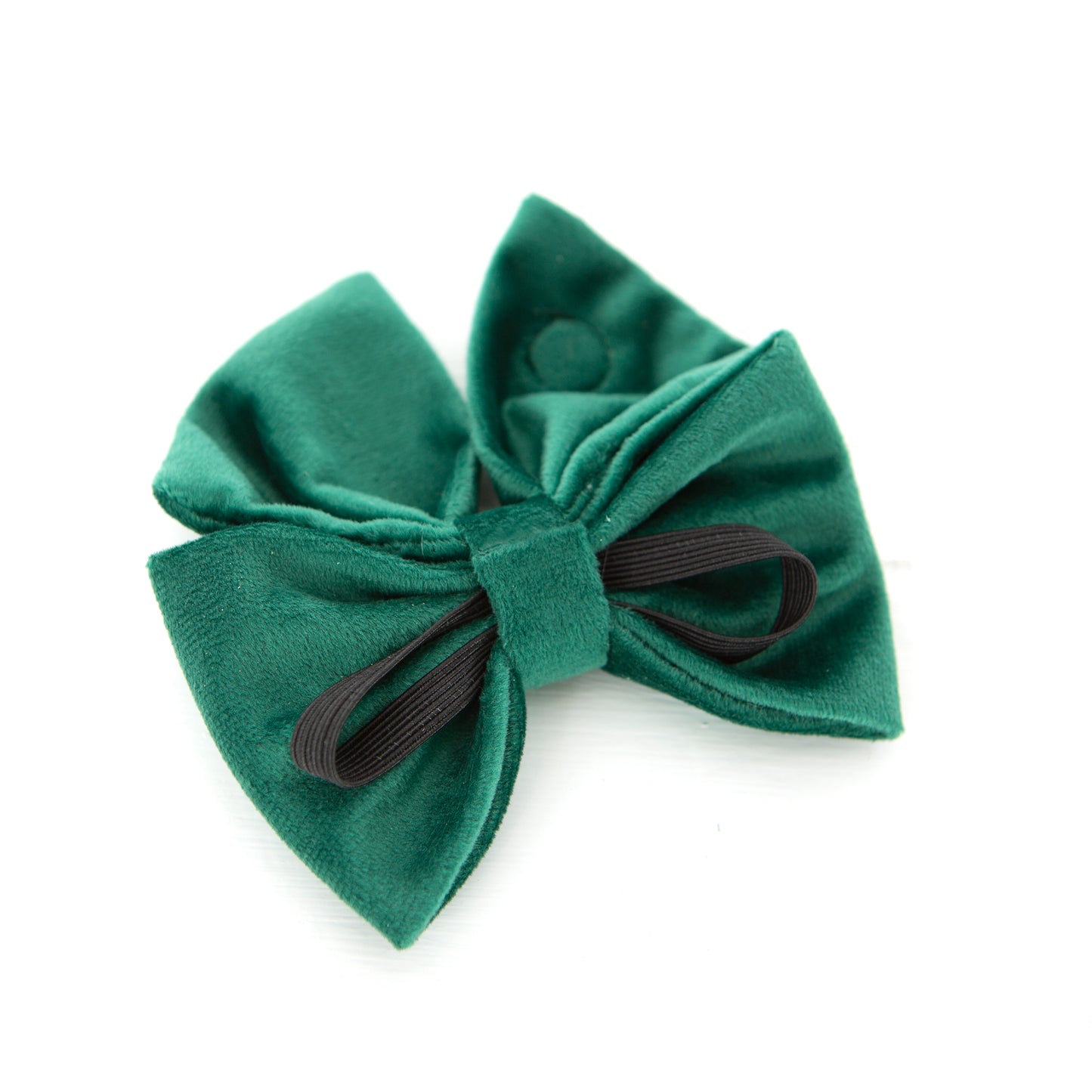 SALE! 25% OFF! Deep Green Velvet Sailor Bow