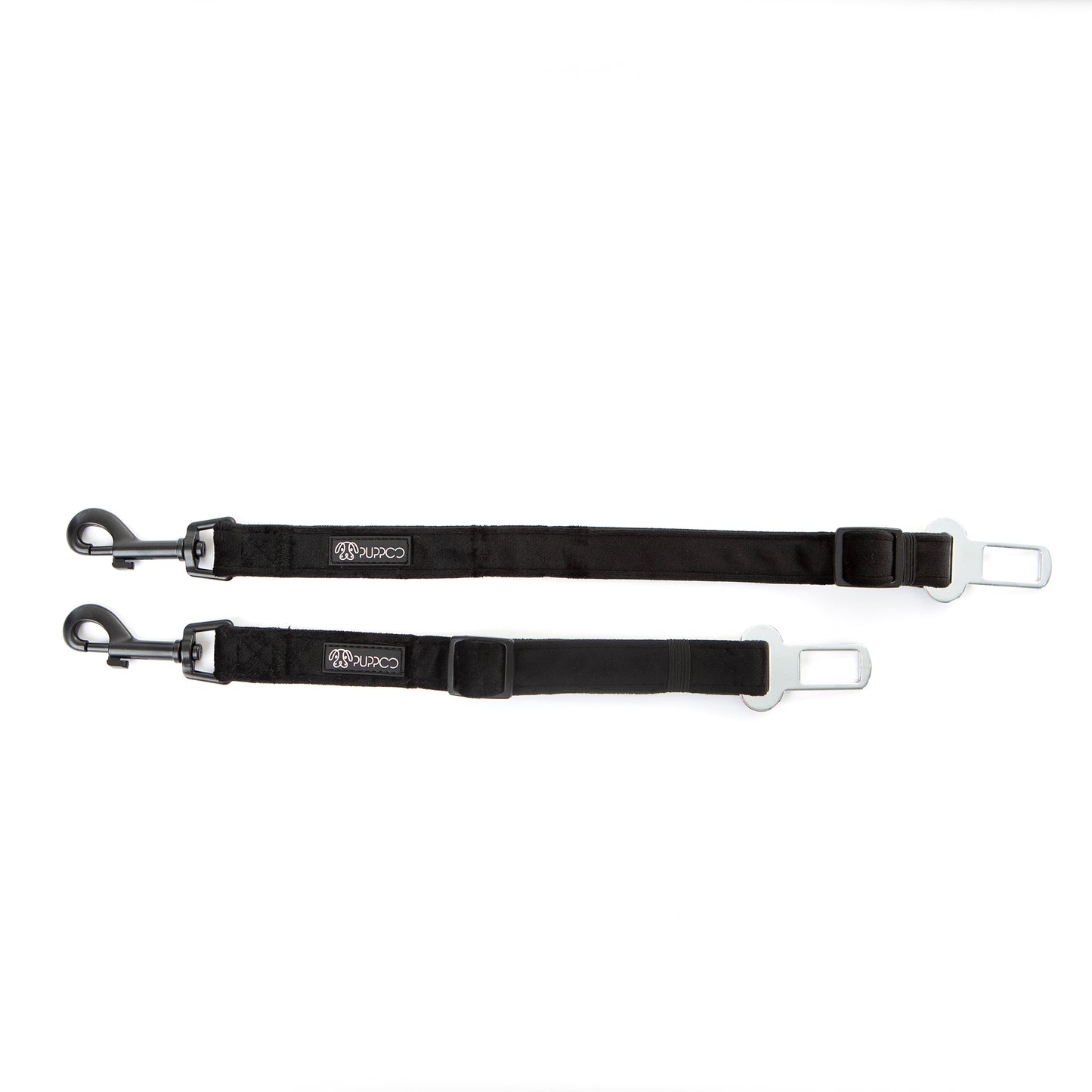 Velvet Adjustable Seat Belt Attachment - Black