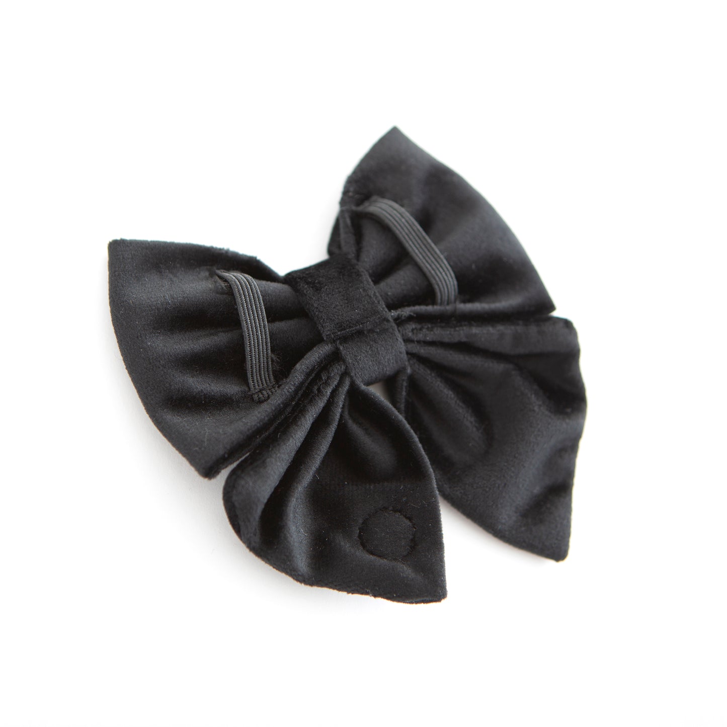 Black Velvet Sailor Bow