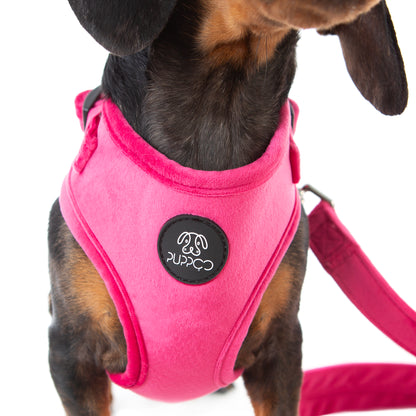 Pink Velvet Harness