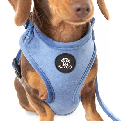 Steel Blue Velvet Harness Bundle