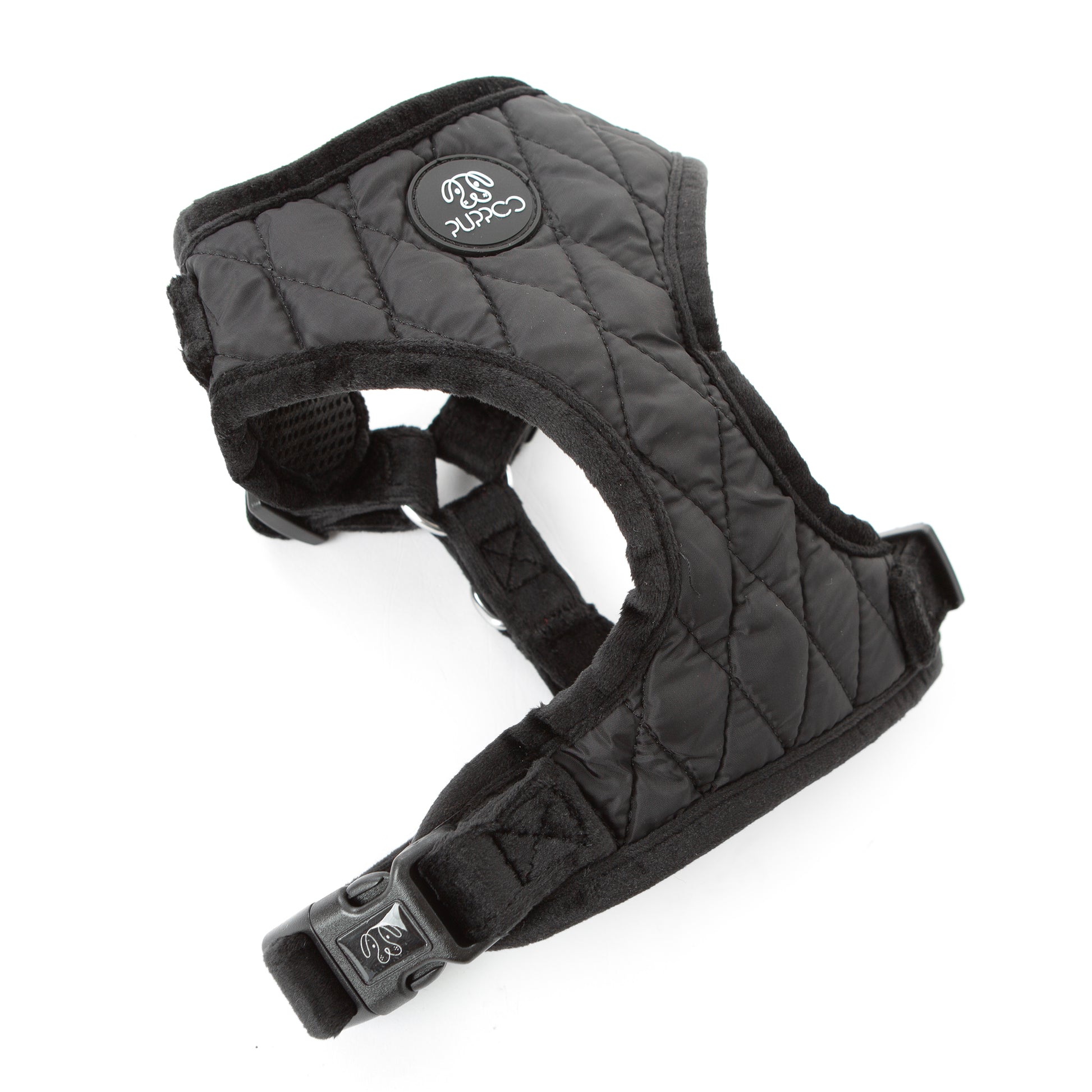 Puffer Vest Dog Harness open