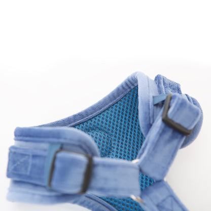 Steel Blue Velvet Harness Bundle