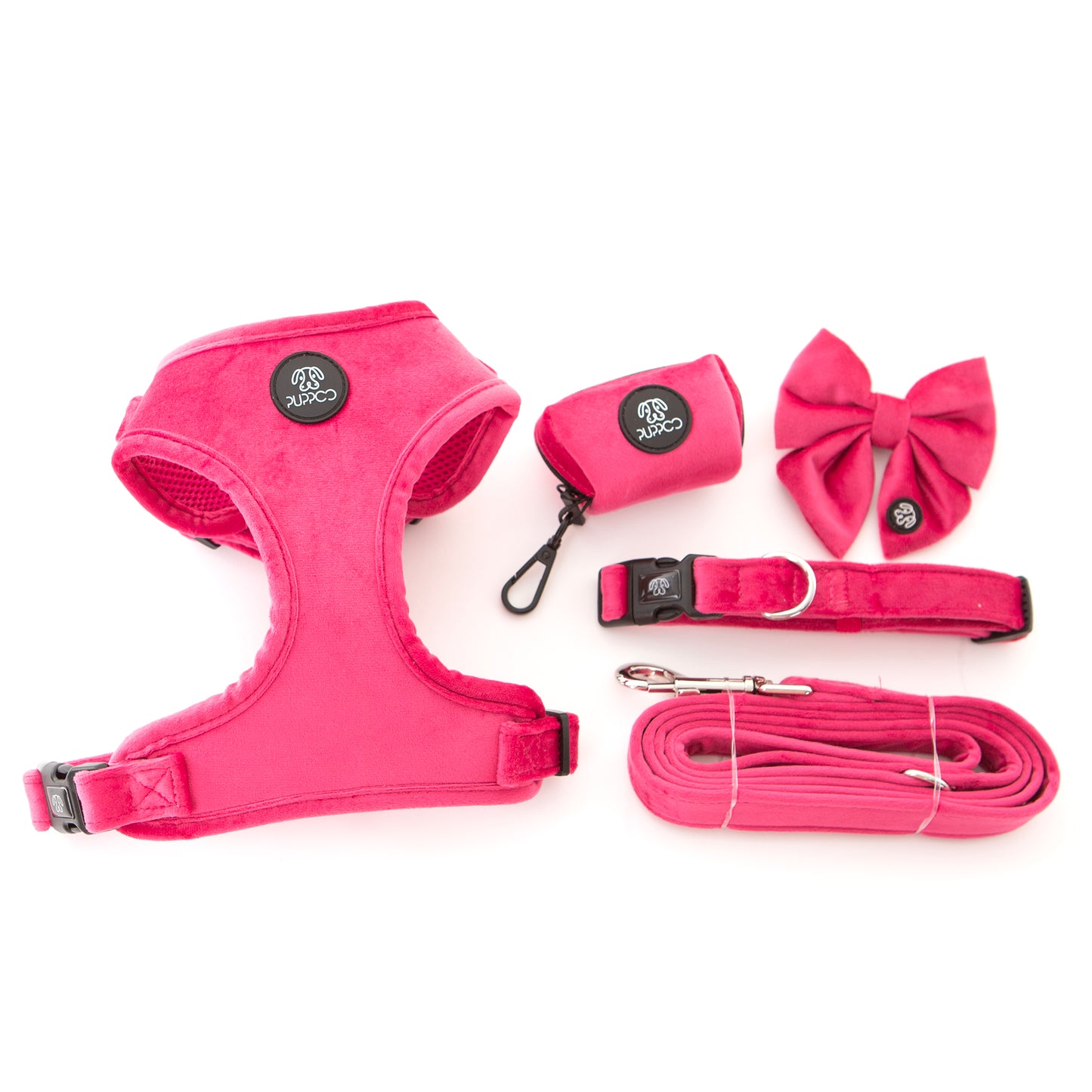 Pink Velvet Harness