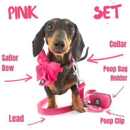 Pink Velvet Harness