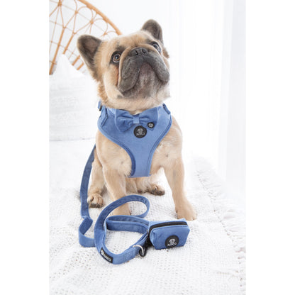 Steel Blue Velvet Harness Bundle