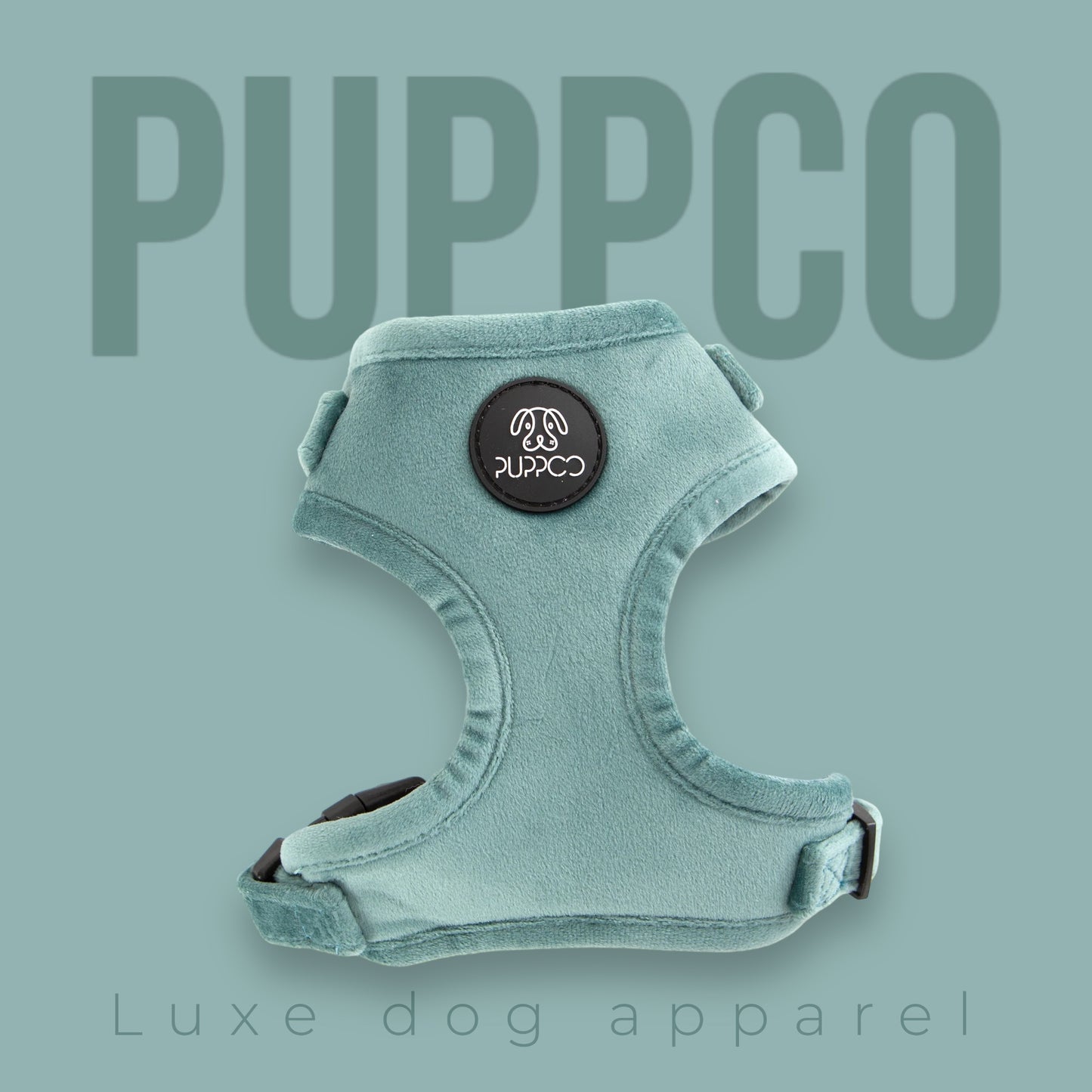 Teal Velvet Harness