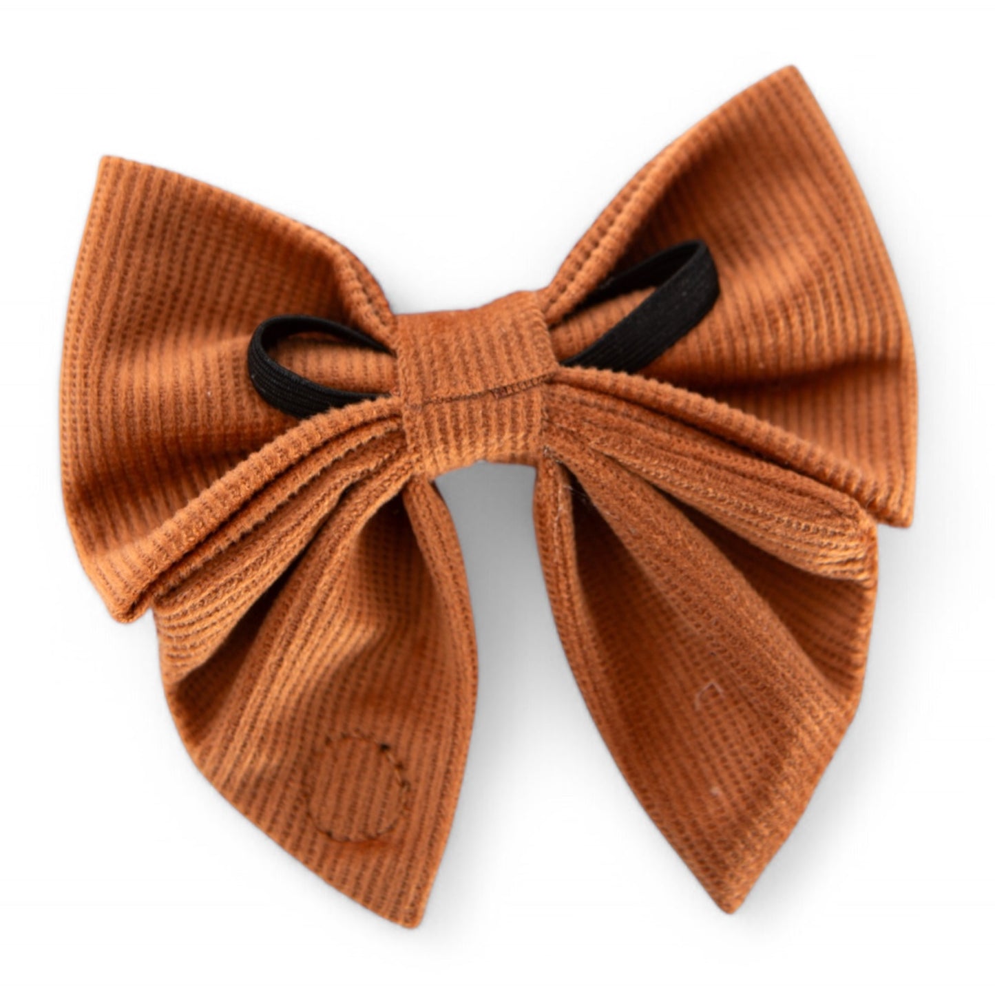 *NEW* Chocolate Corduroy Sailor Bow