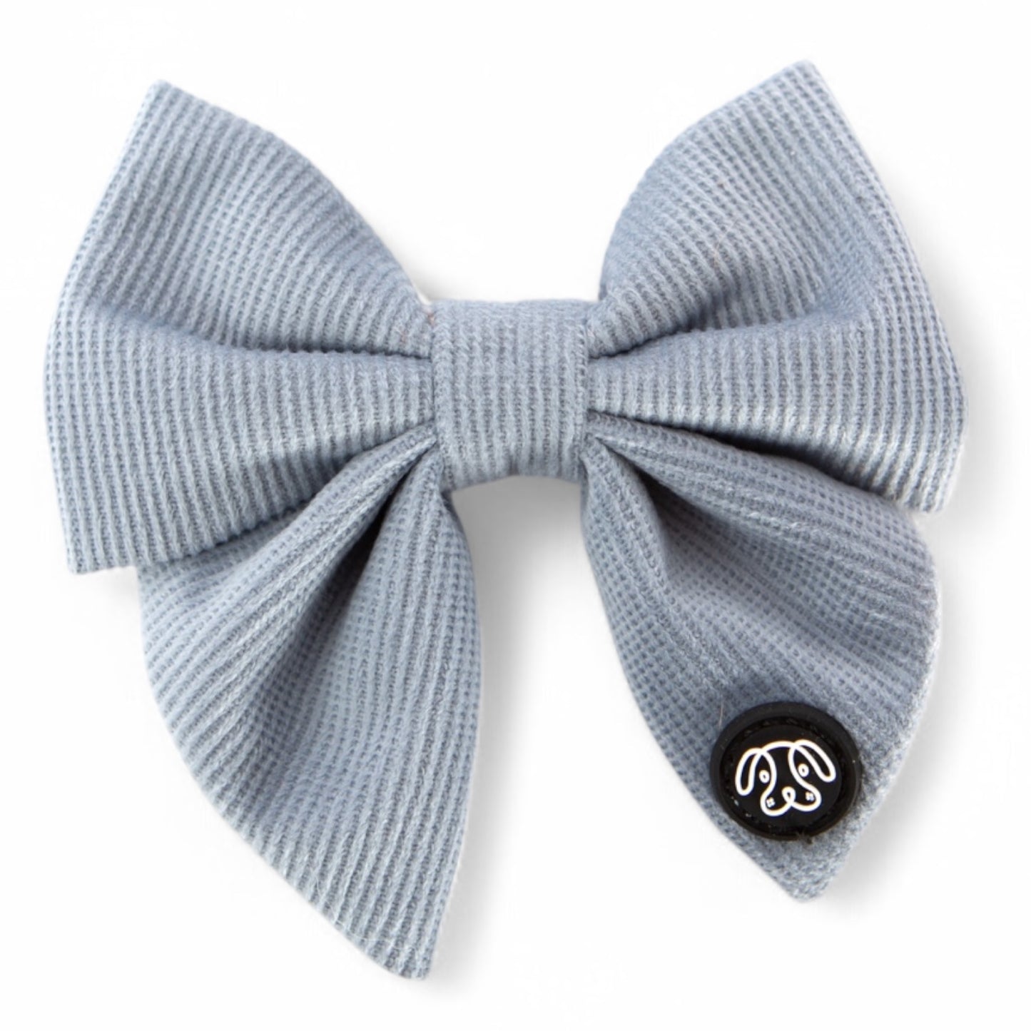 *NEW* Soft Blue Corduroy Sailor Bow