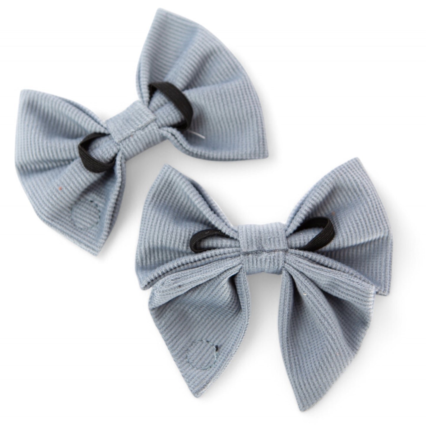 *NEW* Soft Blue Corduroy Sailor Bow