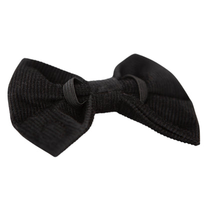 *NEW* Black Corduroy Bow Tie