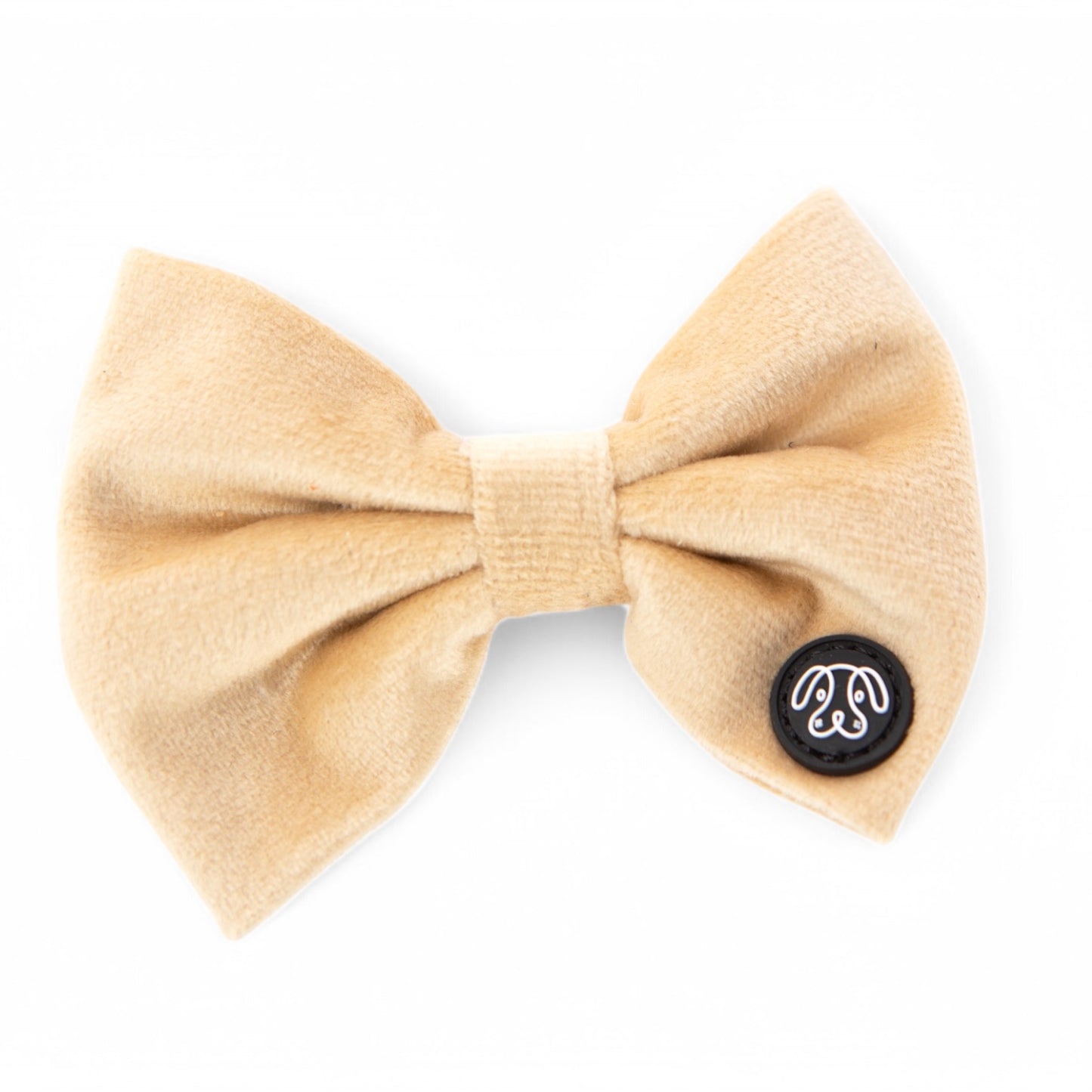*NEW* Cream Velvet Bow Tie