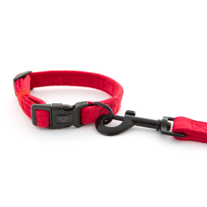 Red Velvet Collar