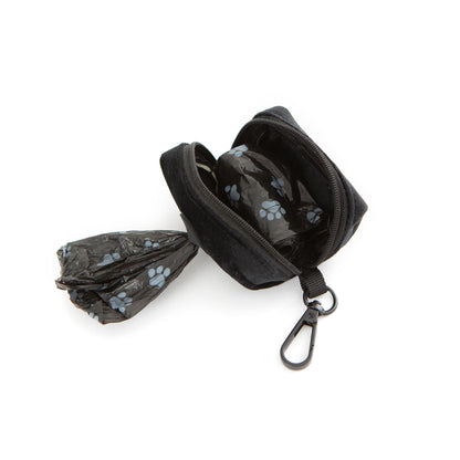 BLACK Velvet Poop Bag