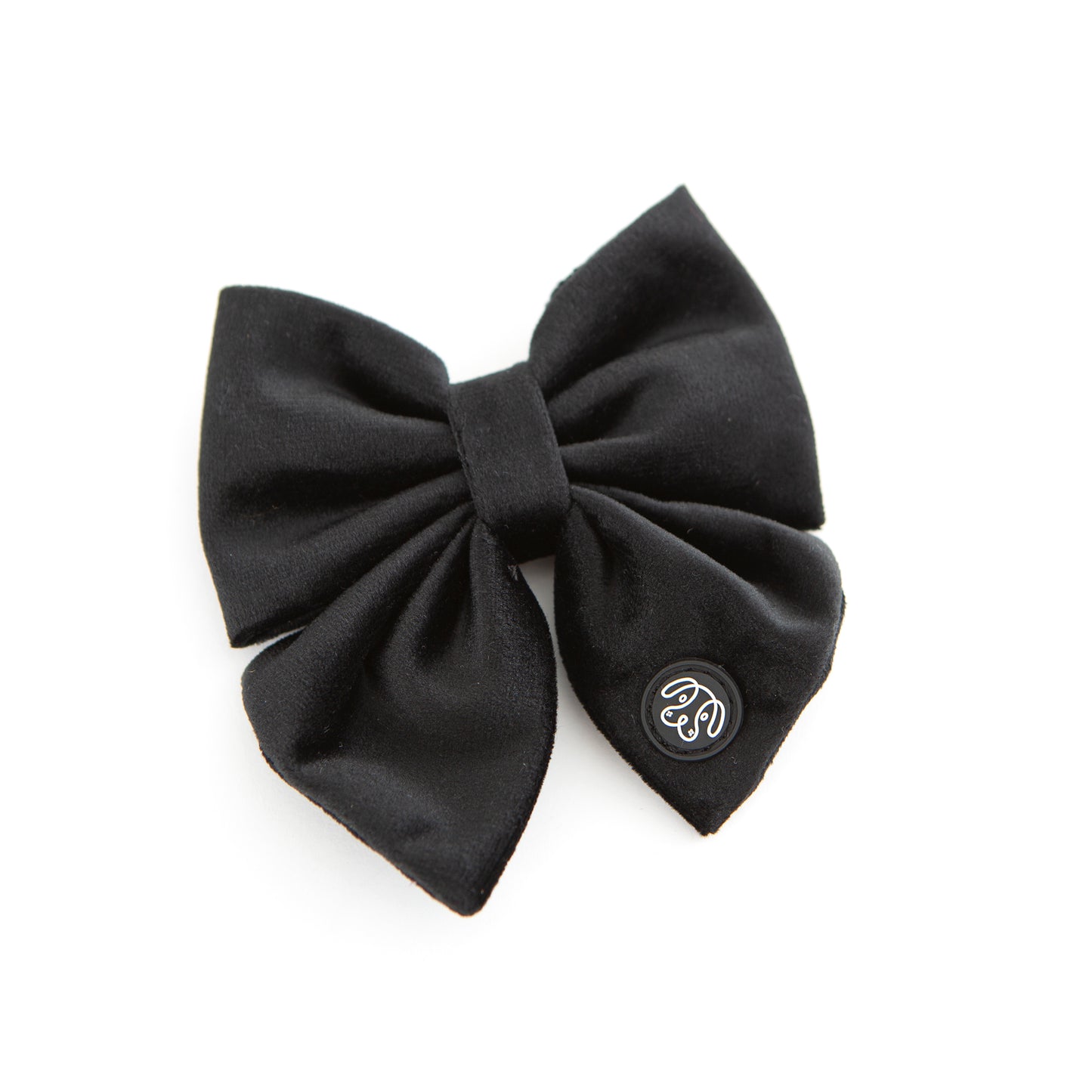 Black Velvet Sailor Bow